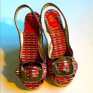 Roger Vivier Espadrille Wedges